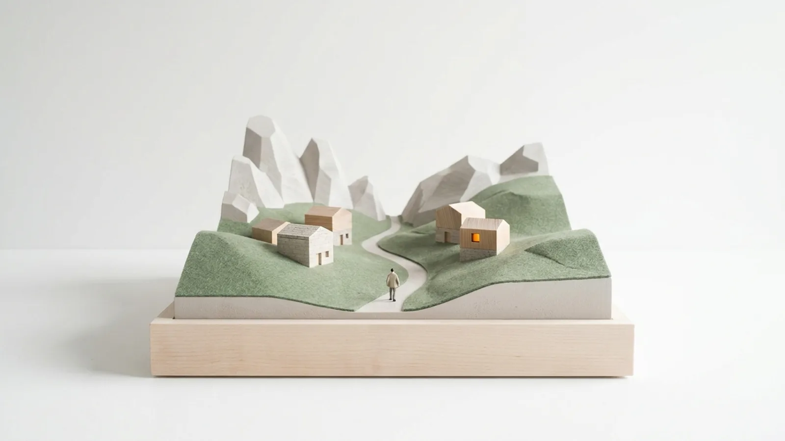 Paysage caractéristique du département Hautes-Alpes