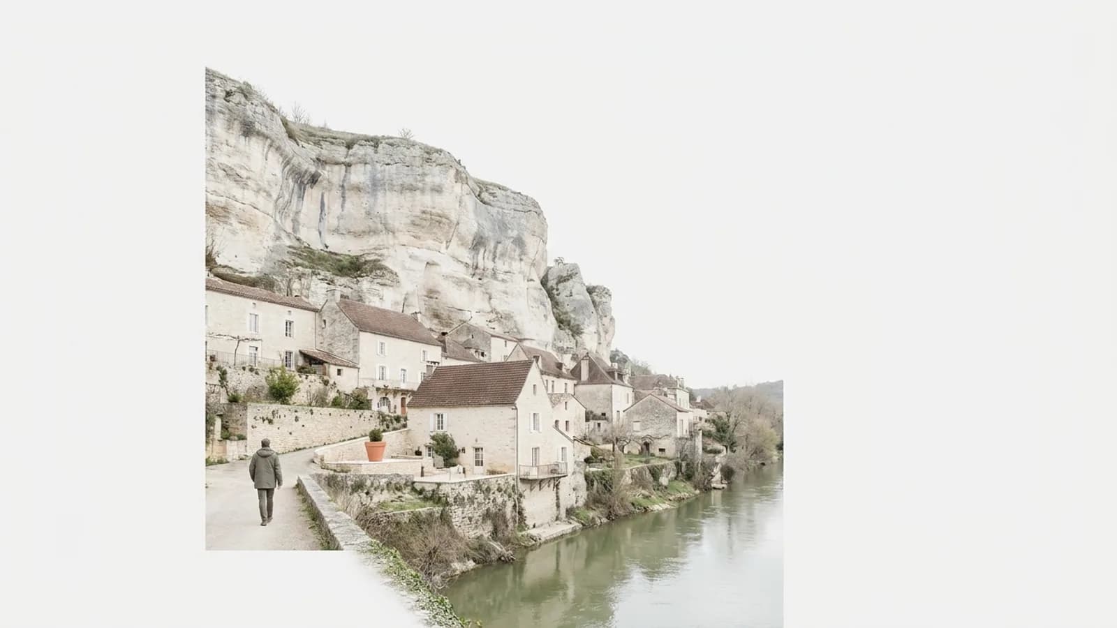 Paysage caractéristique du département Lot