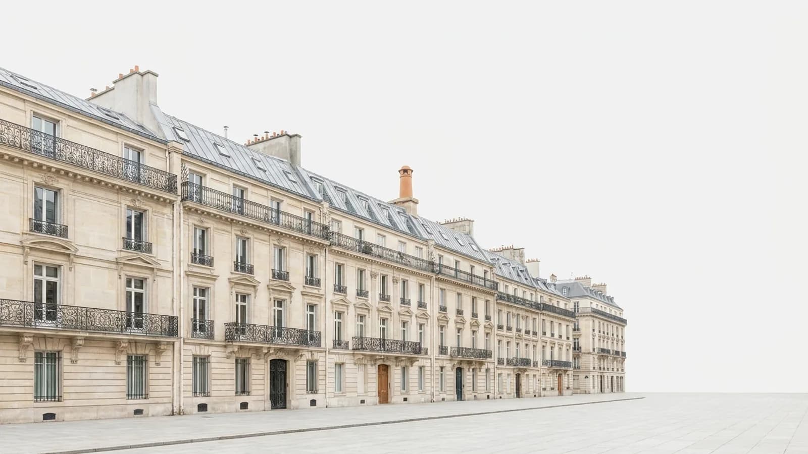 Paysage caractéristique du département Paris