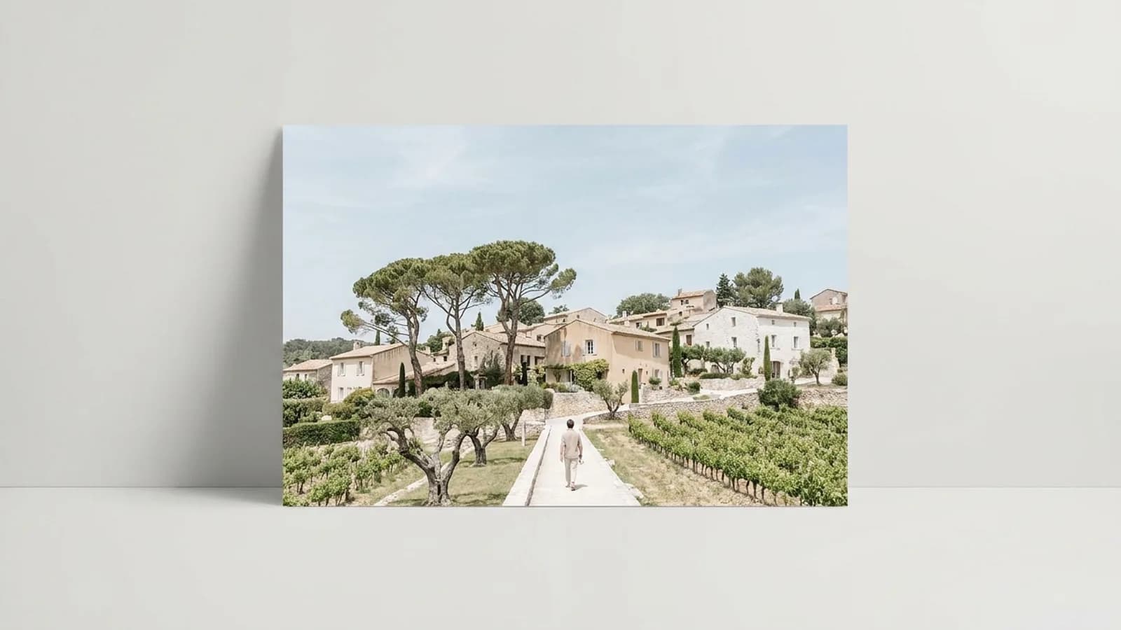 Paysage caractéristique du département Var
